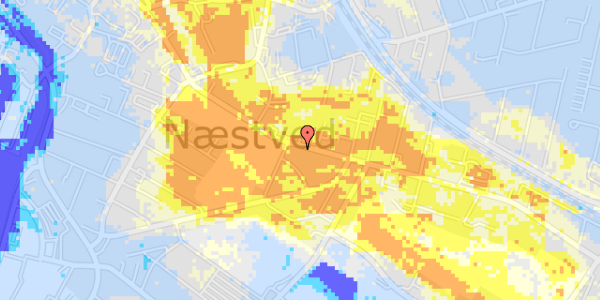 Ekstrem regn på Præstøvej 2A