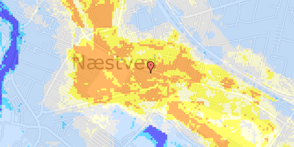 Ekstrem regn på Præstøvej 4A