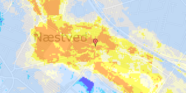 Ekstrem regn på Præstøvej 8