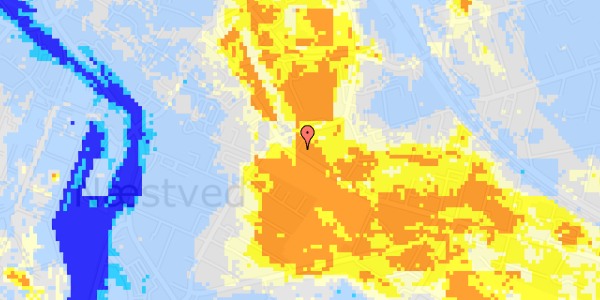 Ekstrem regn på Præstøvej 9