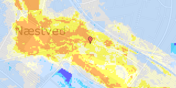 Ekstrem regn på Præstøvej 24