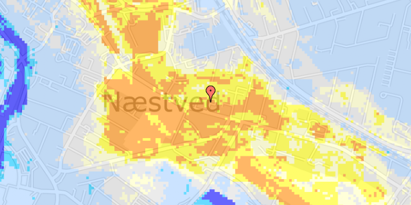 Ekstrem regn på Præstøvej 37