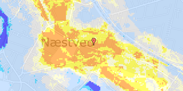 Ekstrem regn på Præstøvej 39