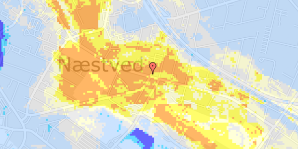 Ekstrem regn på Præstøvej 45, st. 