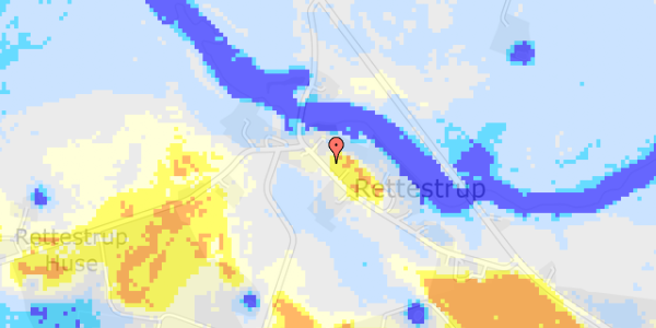 Ekstrem regn på Rettestrupvej 18