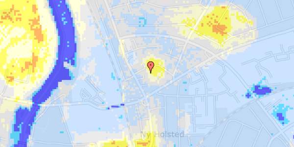 Ekstrem regn på Ringstedgade 140