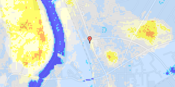 Ekstrem regn på Skovbrynet 24, st. th