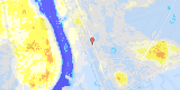 Ekstrem regn på Skovbrynet 40, st. th