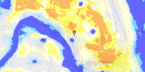 Ekstrem regn på Sorøvej 445