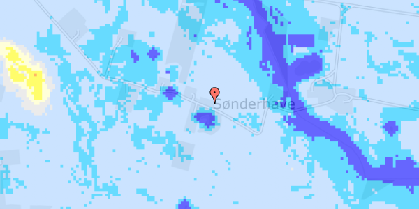 Ekstrem regn på Sønderhavevej 17