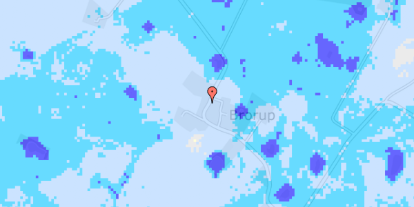 Ekstrem regn på Tornemarksvej 21