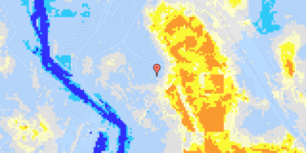 Ekstrem regn på Torvestræde 11, 2. 