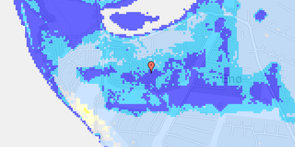 Ekstrem regn på Vigen 17