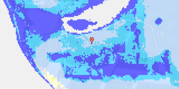 Ekstrem regn på Vigen 22