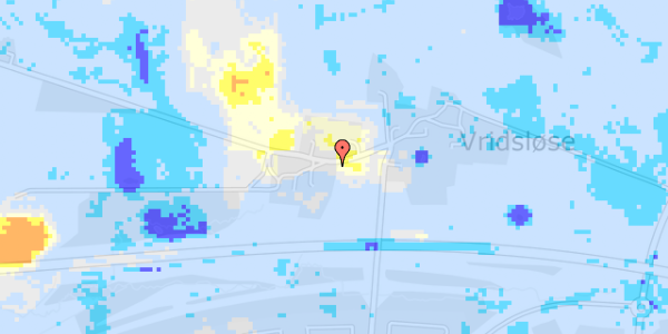 Ekstrem regn på Vridsløsevej 20