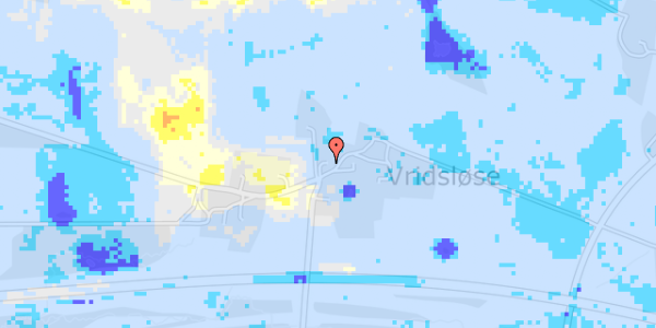 Ekstrem regn på Vridsløsevej 29