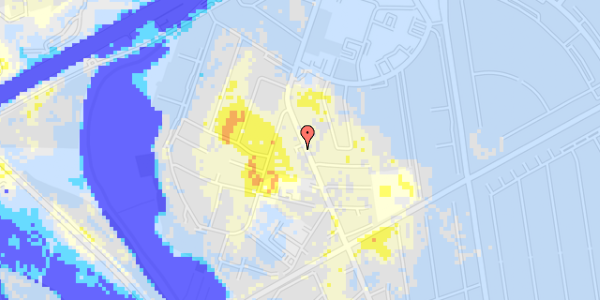 Ekstrem regn på Åderupvej 78C