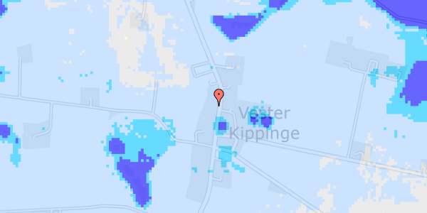 Ekstrem regn på Egensevej 56