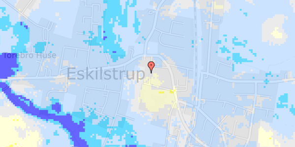 Ekstrem regn på Eskilstrup Vinkelvej 3