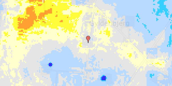 Ekstrem regn på Gyldenbjergvej 42