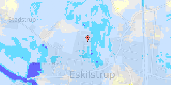 Ekstrem regn på Irisvej 13