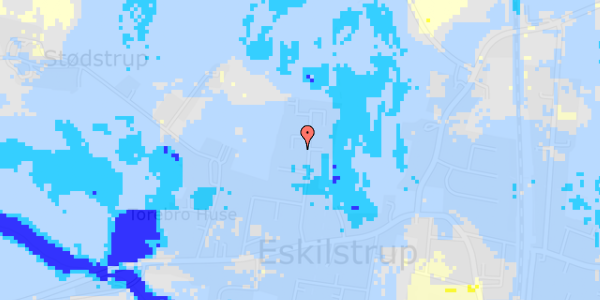 Ekstrem regn på Irisvej 24