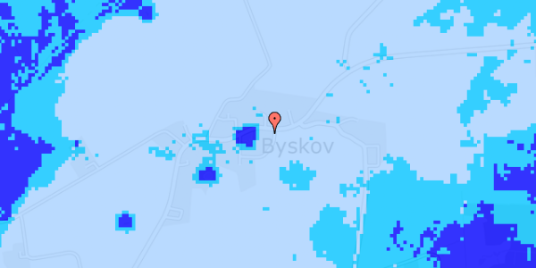 Ekstrem regn på Klodskovvej 74