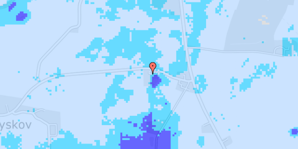 Ekstrem regn på Klodskovvej 76