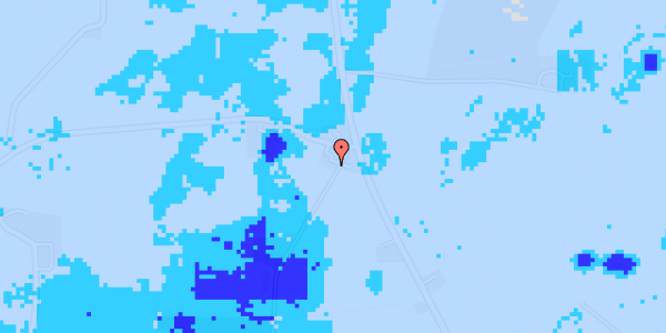 Ekstrem regn på Klodskovvej 82