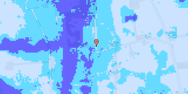 Ekstrem regn på Klodskovvej 88