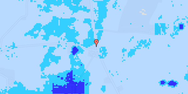 Ekstrem regn på Klodskovvej 103