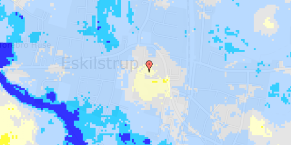 Ekstrem regn på Kløvermarksvej 12