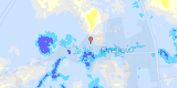 Ekstrem regn på Lundbyvej 25