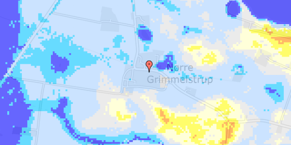 Ekstrem regn på Nr Vedby Kirkevej 19