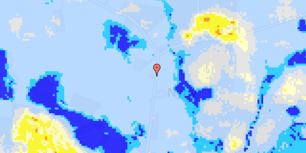 Ekstrem regn på Nybyvej 26