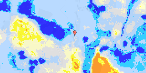 Ekstrem regn på Nybyvej 34