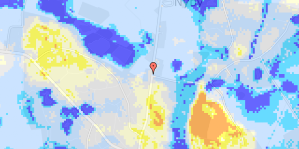 Ekstrem regn på Nybyvej 36