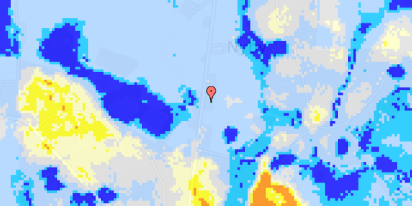 Ekstrem regn på Nybyvej 47