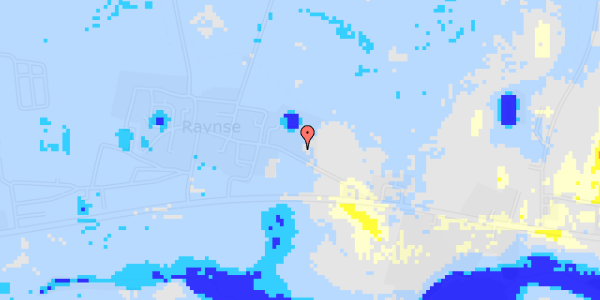 Ekstrem regn på Ravnse Byvej 16