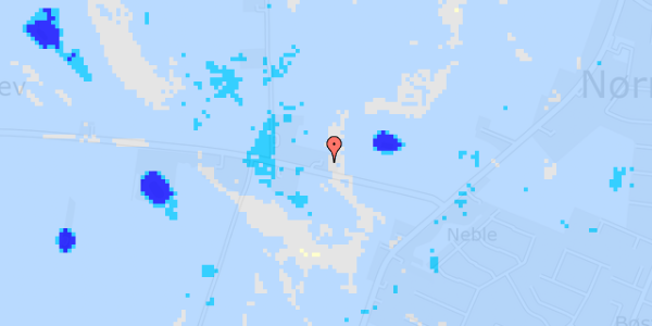 Ekstrem regn på Riserupvej 2