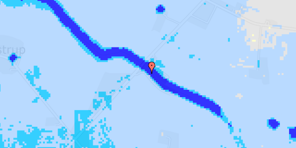 Ekstrem regn på Storstrømsvej 76