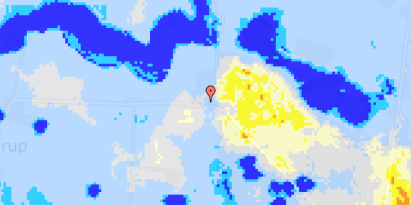 Ekstrem regn på Sørupvej 21