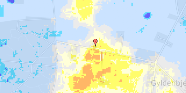 Ekstrem regn på Vedby Vesterskovvej 8