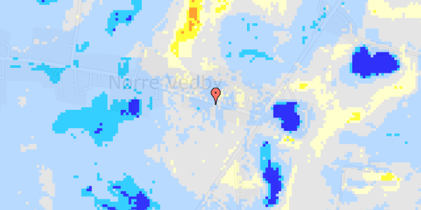 Ekstrem regn på Vigvej 11