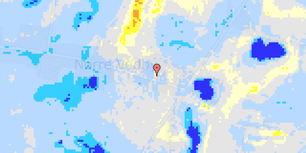 Ekstrem regn på Vigvej 20