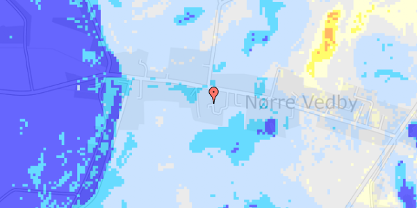 Ekstrem regn på Vigvej 51