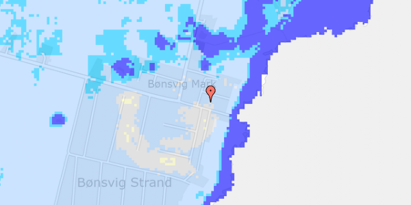 Ekstrem regn på Bønsvig Strandvej 23