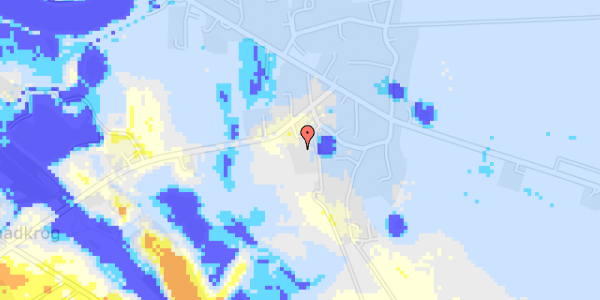 Ekstrem regn på Lovgårdsvej 4A