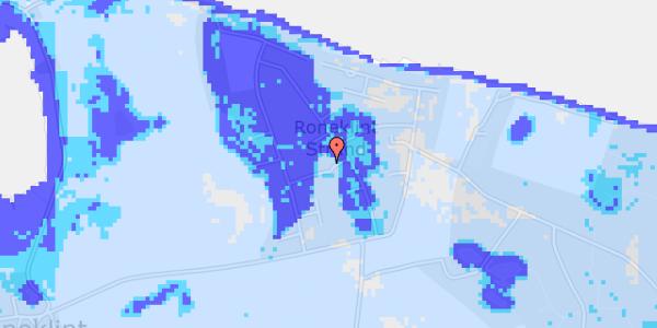 Ekstrem regn på Mosestien 23