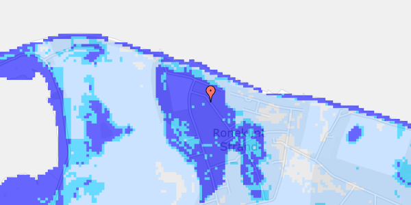 Ekstrem regn på Mosestien 49